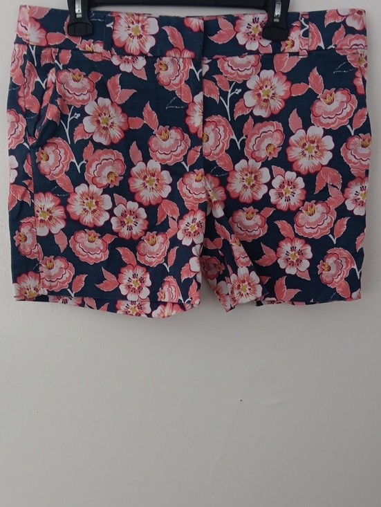LOFT Pants - Loft Floral Print Cotton Blend Shorts #3824